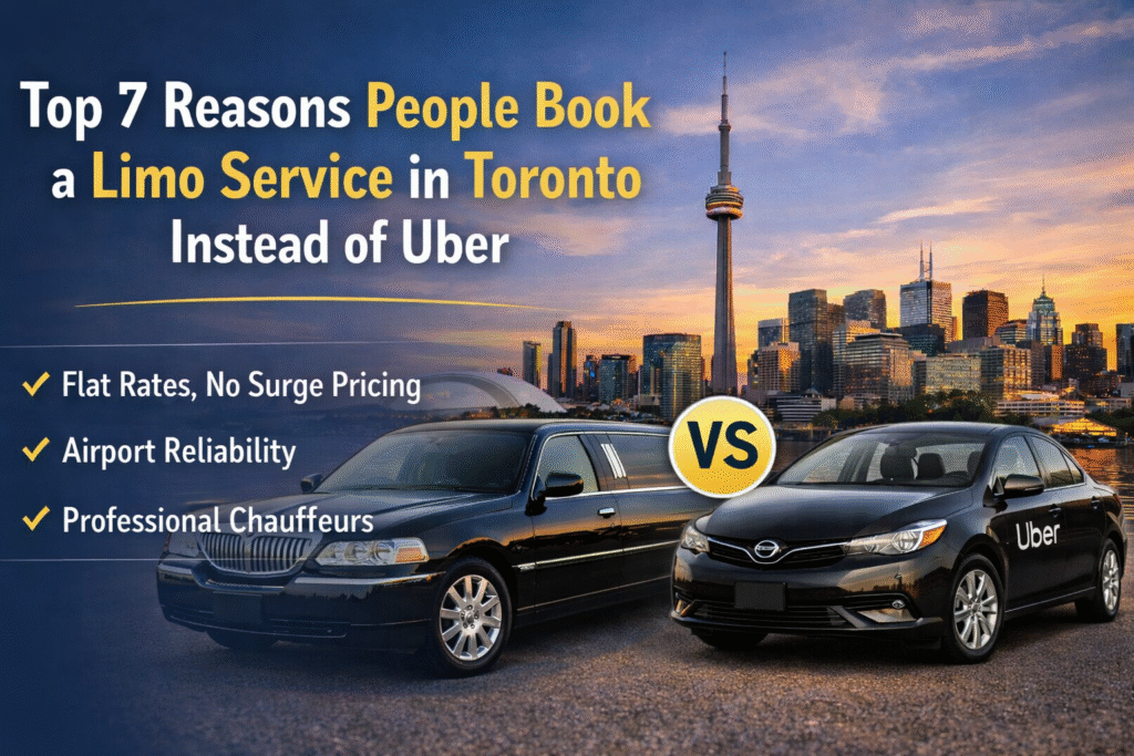 Top 7 Reasons People Book a Limo Service in Toronto Instead of Uber